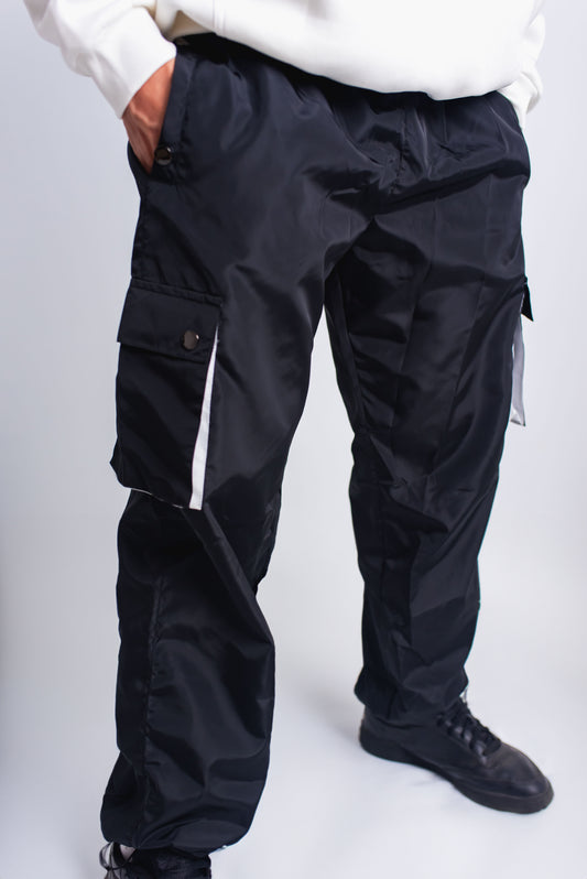 Black Parachute Pants